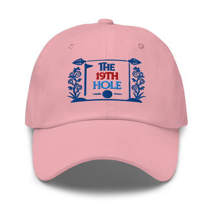 The 19th Hole Fun Embroidered Golf Cap - Funny Golf Tee by Swing Epic