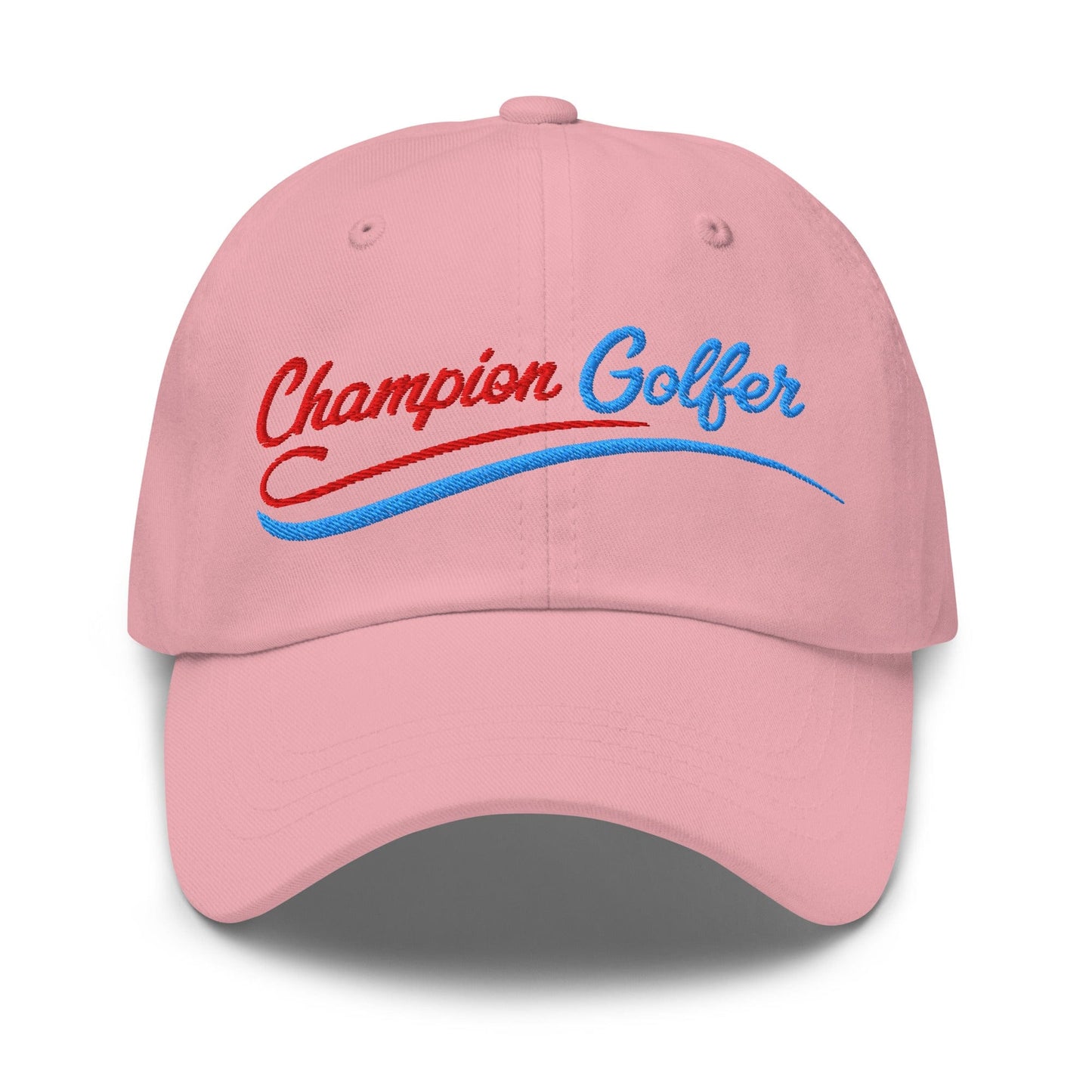 Champion Golfer Sparkling Star Fun Embroidered Golf Cap - Funny Golf Tee by Swing Epic