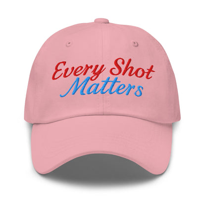 Every Shot Matters Fun Embroidered Golf Cap - Funny Golf Tee by Swing Epic