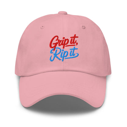 Grip it Rip it Quirky Fun Embroidered Golf Cap - Funny Golf Tee by Swing Epic