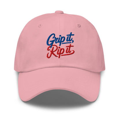 Grip it Rip it Quirky Fun Embroidered Golf Cap - Funny Golf Tee by Swing Epic