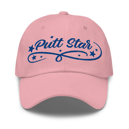 Putt Star Embroidered Golf Cap - Funny Golf Tee by Swing Epic