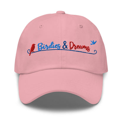Birdies & Dreams Embroidered Golf Cap - Funny Golf Tee by Swing Epic