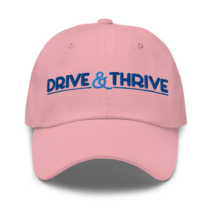 Drive & Thrive Embroidered Golf Cap - Funny Golf Tee by Swing Epic