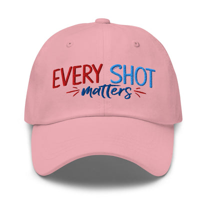 Every Shot Matters Embroidered Golf Cap - Funny Golf Tee by Swing Epic