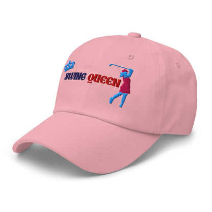 Swing Queen Embroidered Golf Cap - Funny Golf Tee by Swing Epic