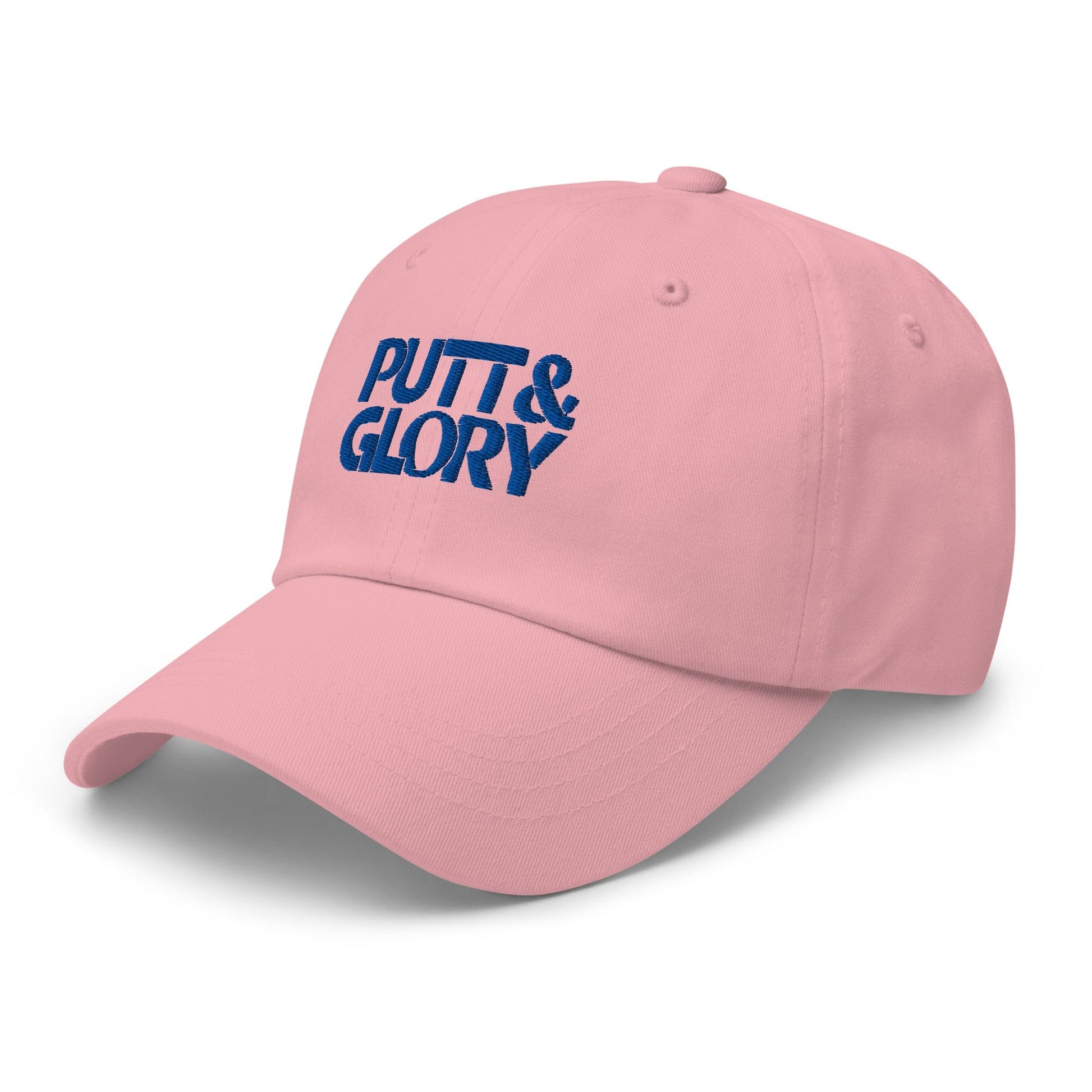 Putt and Glory Embroidered Golf Cap - Funny Golf Tee by Swing Epic