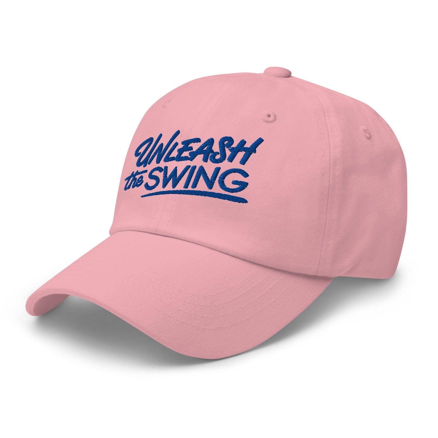 Unleash The Swing Embroidered Golf Cap - Funny Golf Tee by Swing Epic