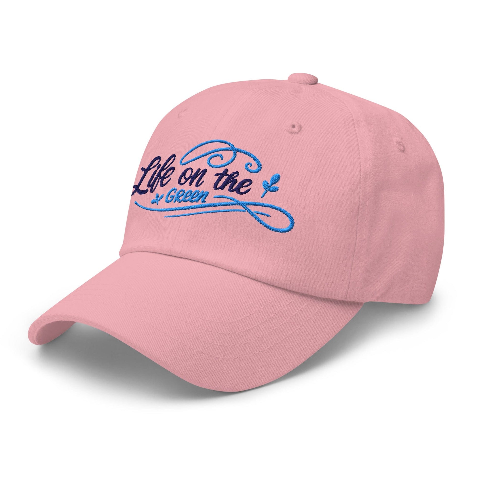 Life on the Green Quirky Fun Design Embroidered Golf Cap - Funny Golf Tee by Swing Epic