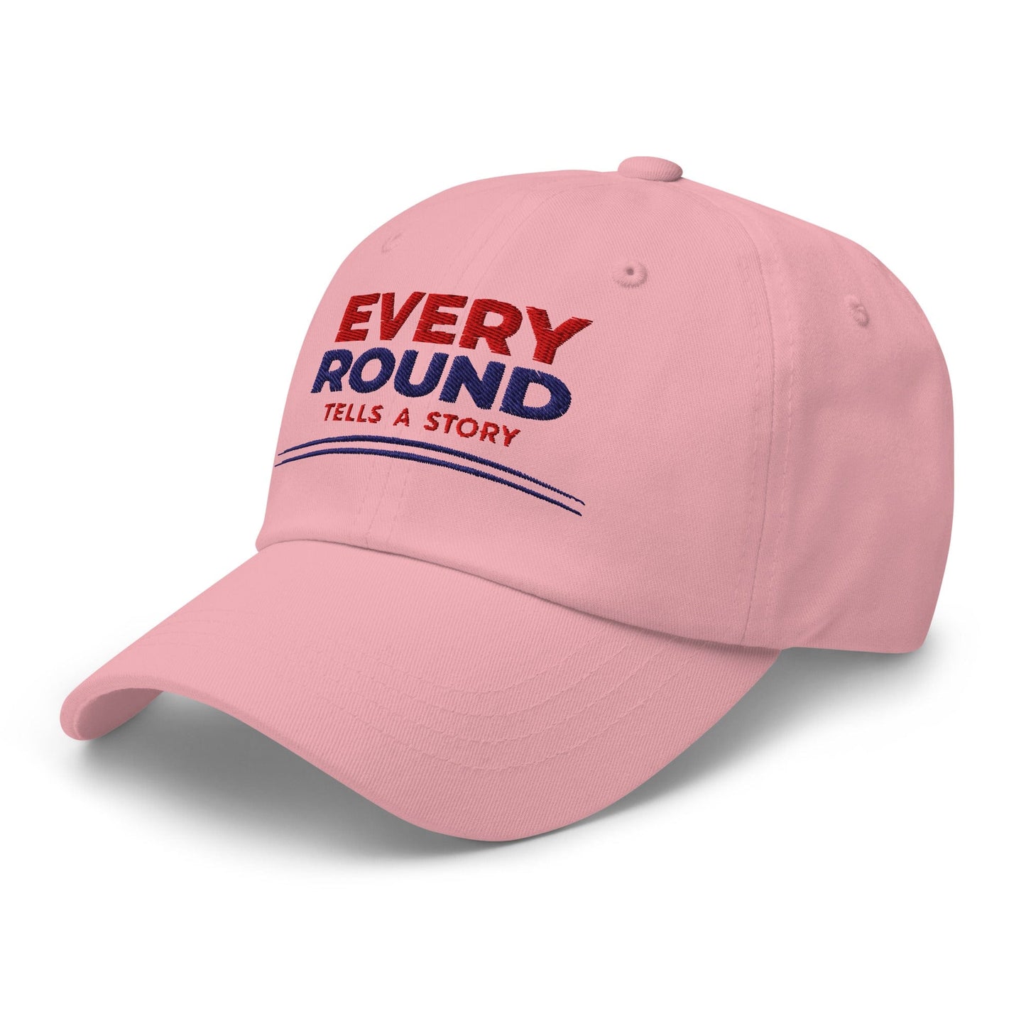 Every Round Tells A Story Embroidered Golf Cap - Funny Golf Tee by Swing Epic