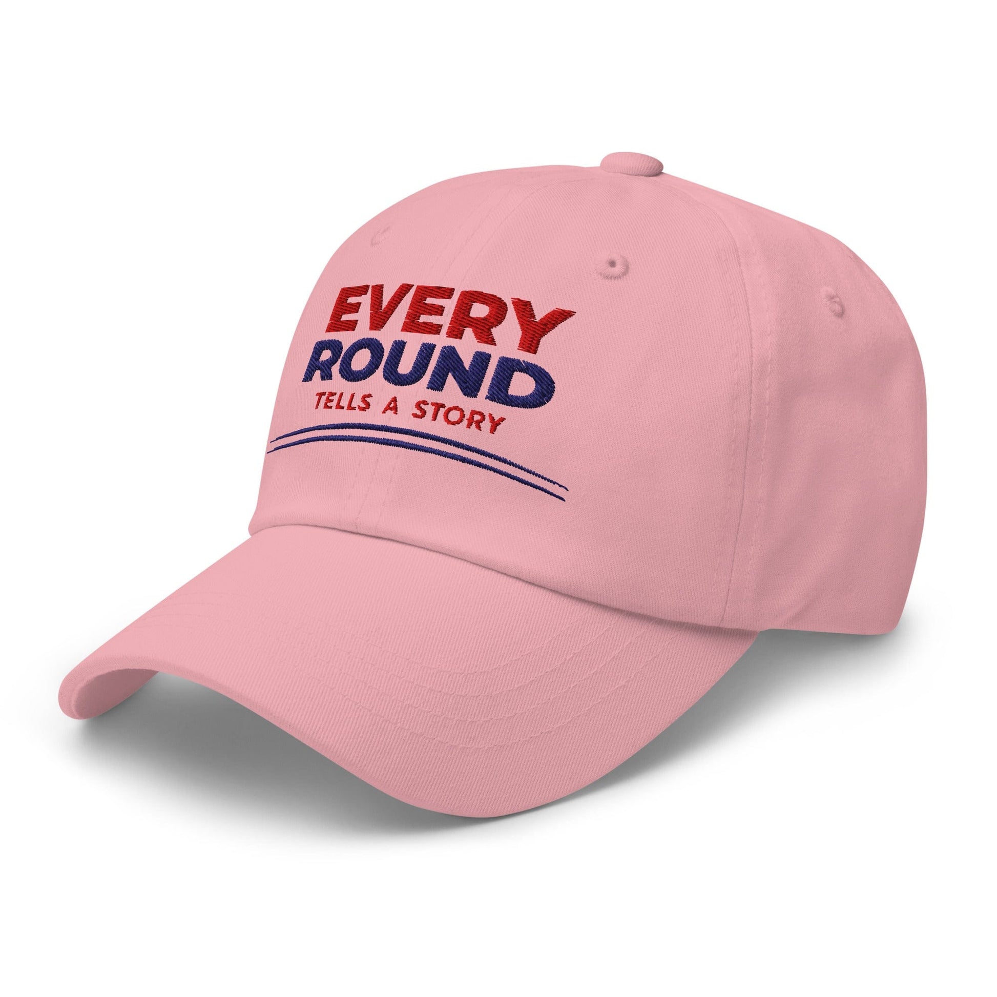Every Round Tells A Story Embroidered Golf Cap - Funny Golf Tee by Swing Epic