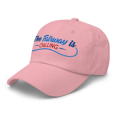 The Fairway is Calling Funny Embroidered Golf Cap - Funny Golf Tee by Swing Epic