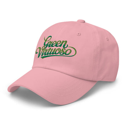 Green Virtuoso Embroidered Golf Cap - Funny Golf Tee by Swing Epic