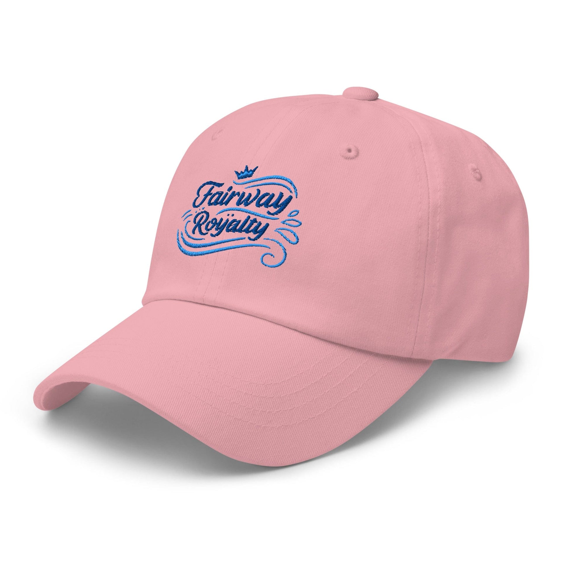 Fairway Royalty Swirls Leaf Detailed Embroidered Golf Cap - Funny Golf Tee by Swing Epic