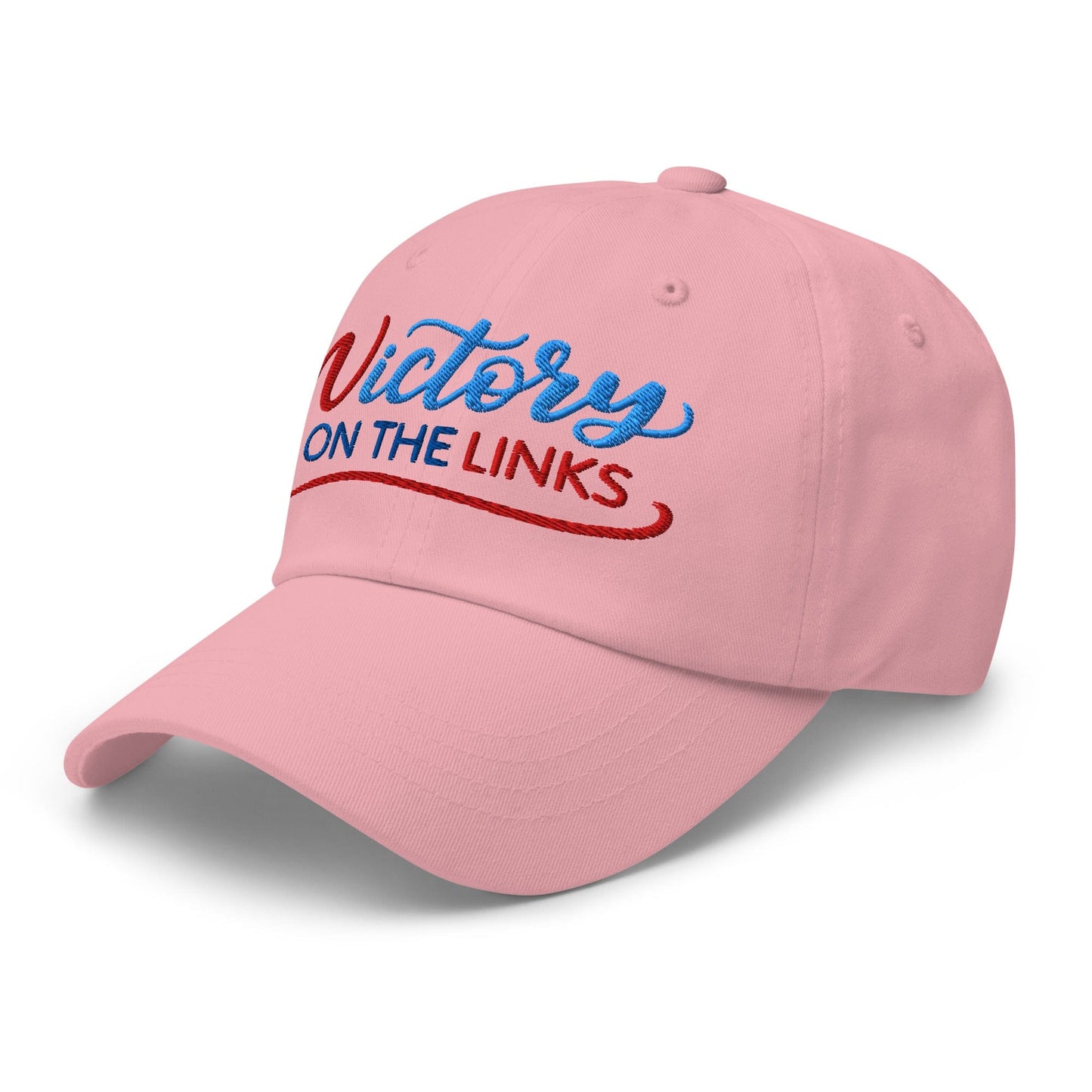 Victory on the Links Fun and Unique Embroidered Golf Cap - Funny Golf Tee by Swing Epic