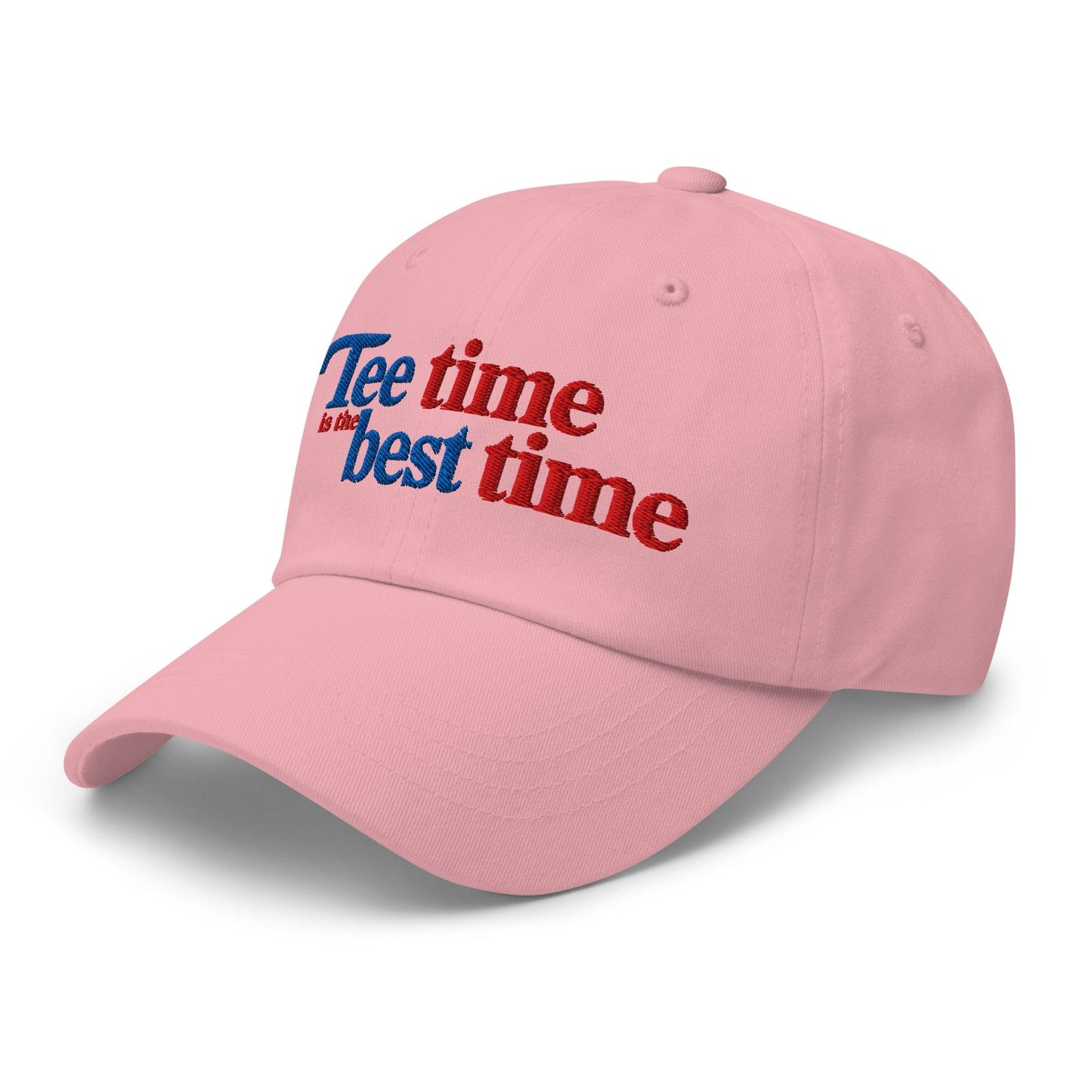 Tee Time is the Best Time Embroidered Golf Cap - Funny Golf Tee by Swing Epic