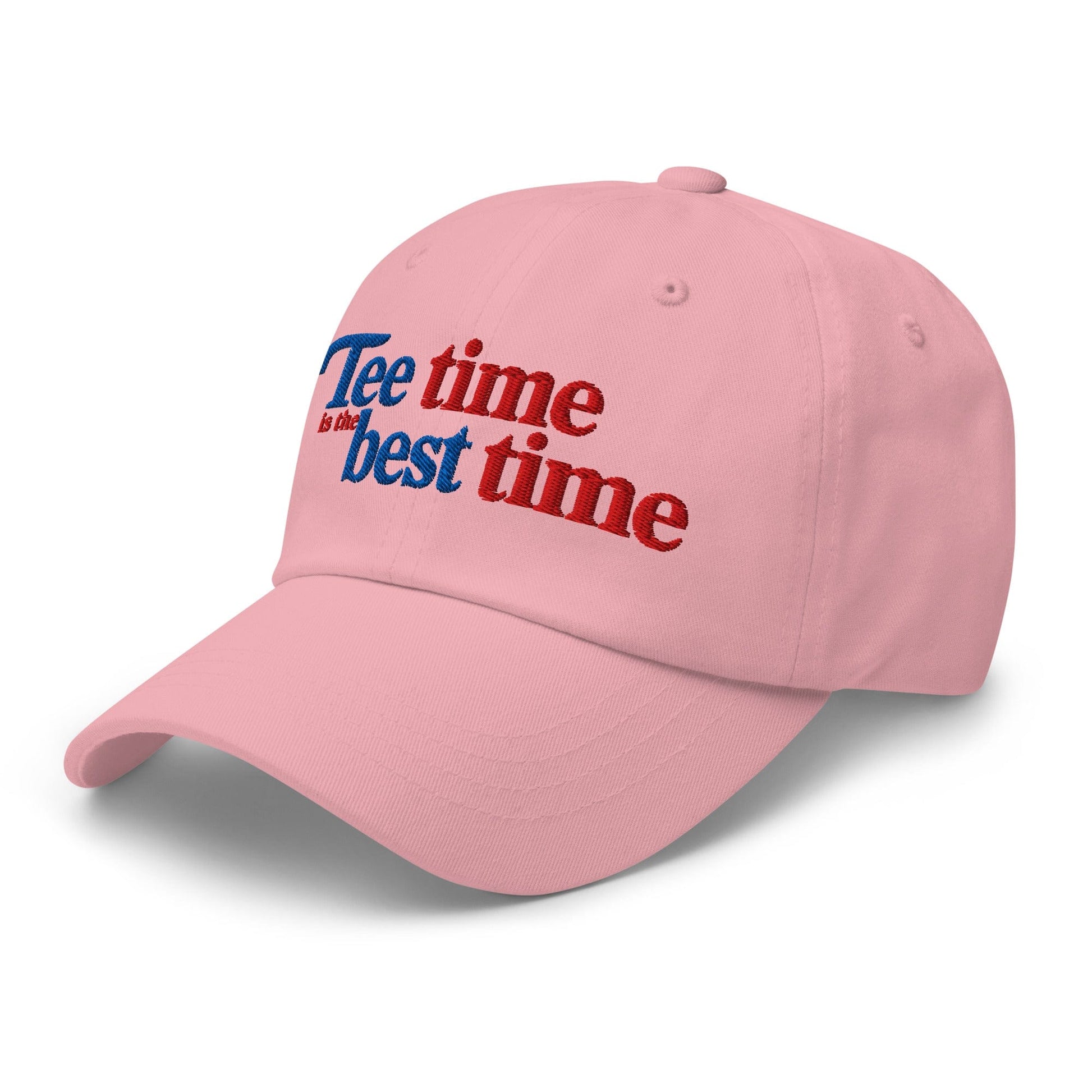 Tee Time is the Best Time Embroidered Golf Cap - Funny Golf Tee by Swing Epic