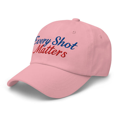 Every Shot Matters Fun Embroidered Golf Cap - Funny Golf Tee by Swing Epic