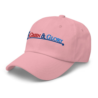 Green & Glory Embroidered Golf Cap - Funny Golf Tee by Swing Epic