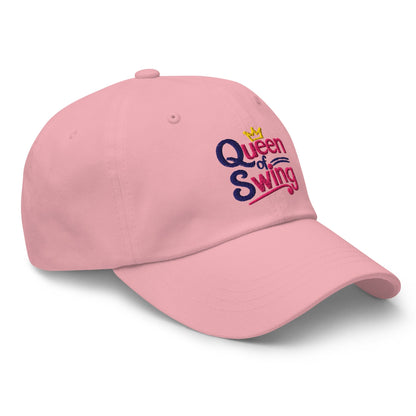 Queen of Swing Embroidered Golf Cap - Funny Golf Tee by Swing Epic