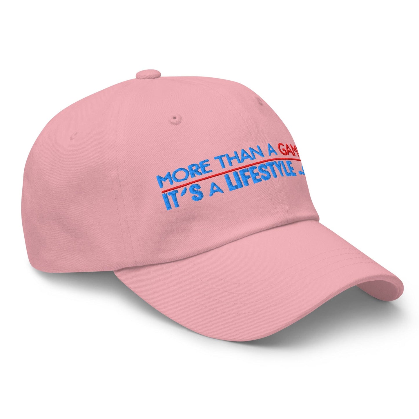 More Than a Game It's a Lifestyle Embroidered Golf Cap - Funny Golf Tee by Swing Epic