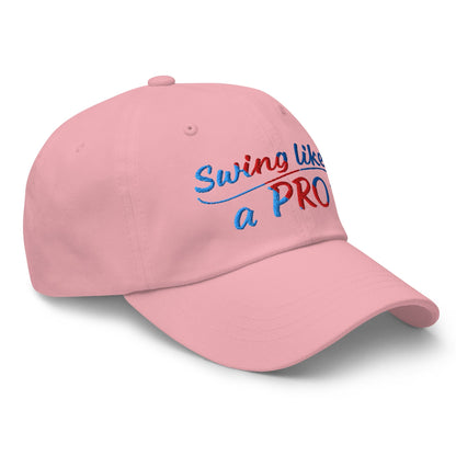 Swing Like A Pro Embroidered Golf Cap - Funny Golf Tee by Swing Epic