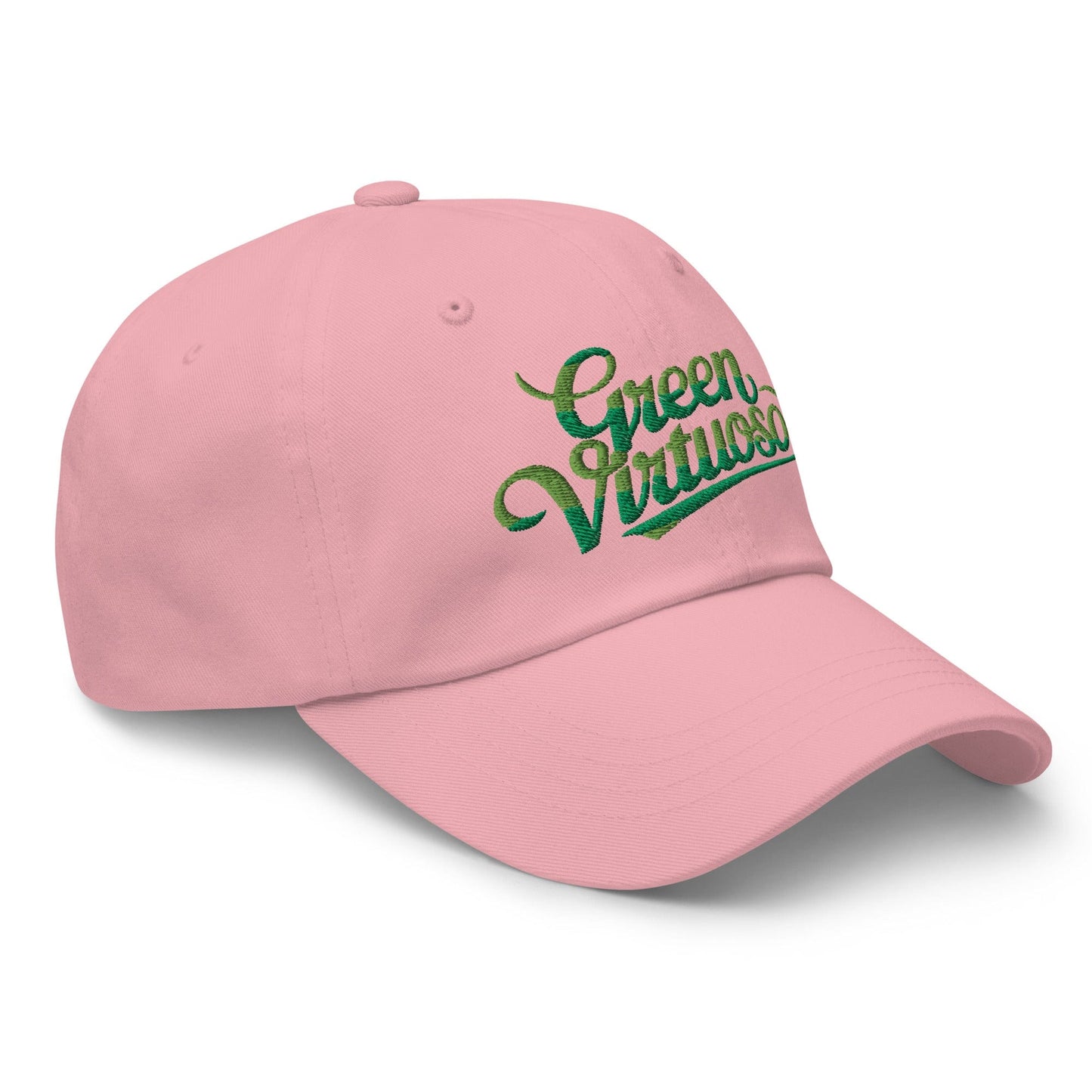 Green Virtuoso Embroidered Golf Cap - Funny Golf Tee by Swing Epic