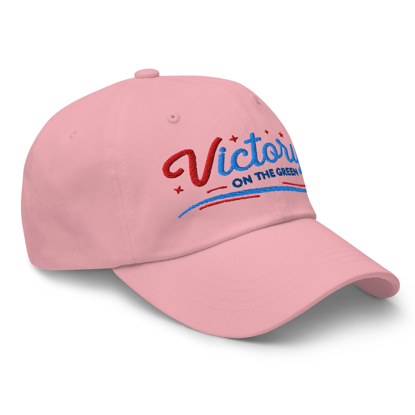 Victory On The Green Embroidered Golf Cap - Funny Golf Tee by Swing Epic