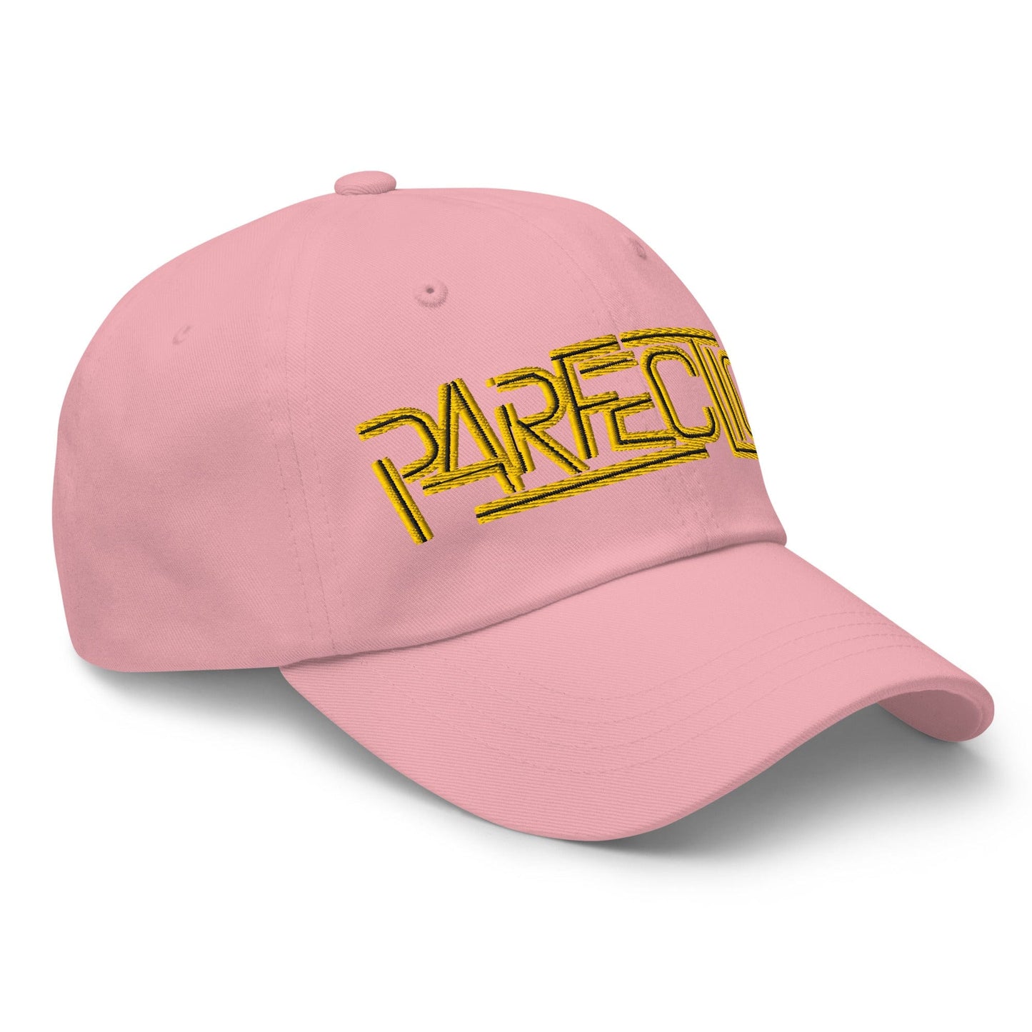 Parfection Script Embroidered Golf Cap - Funny Golf Tee by Swing Epic