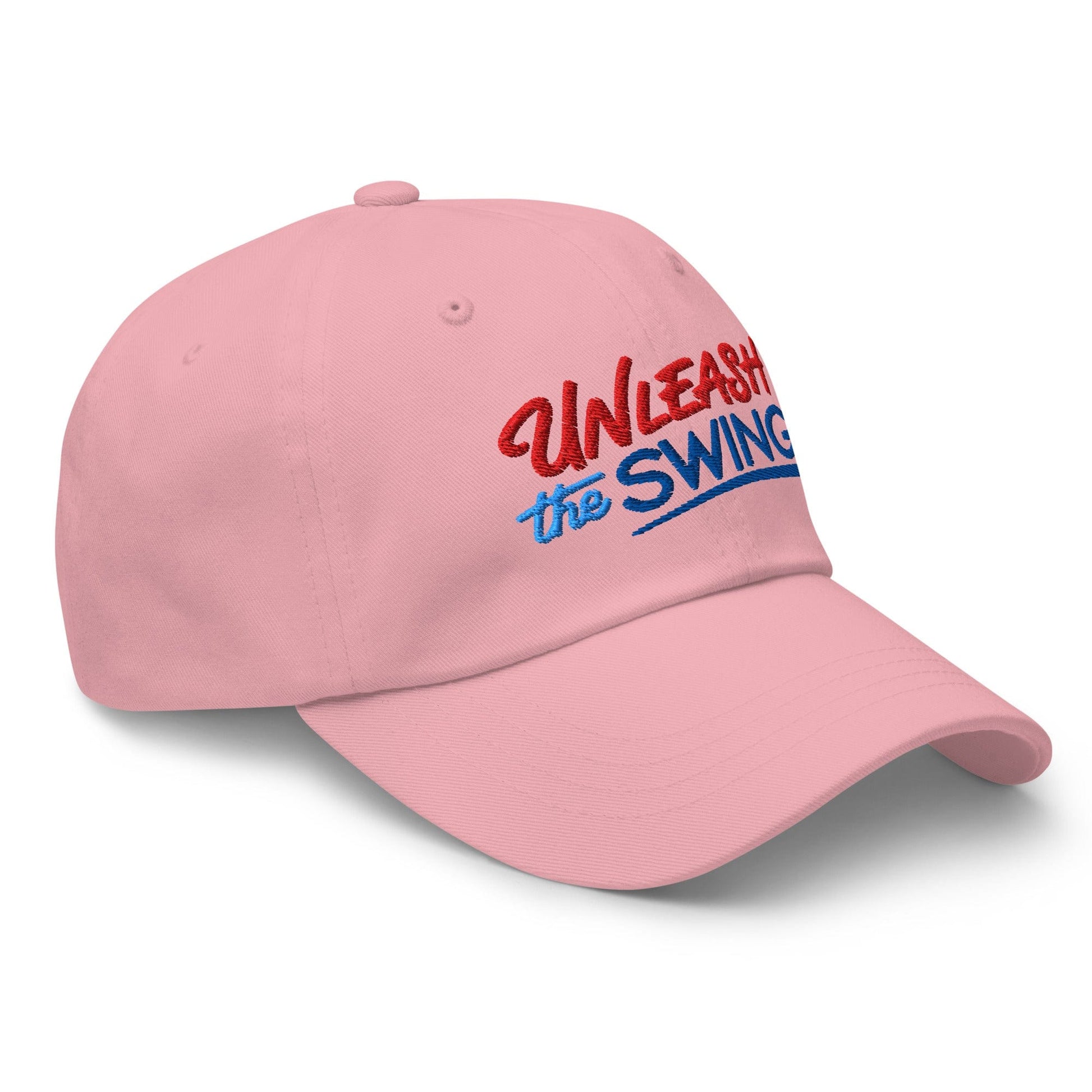 Unleash The Swing Embroidered Golf Cap - Funny Golf Tee by Swing Epic