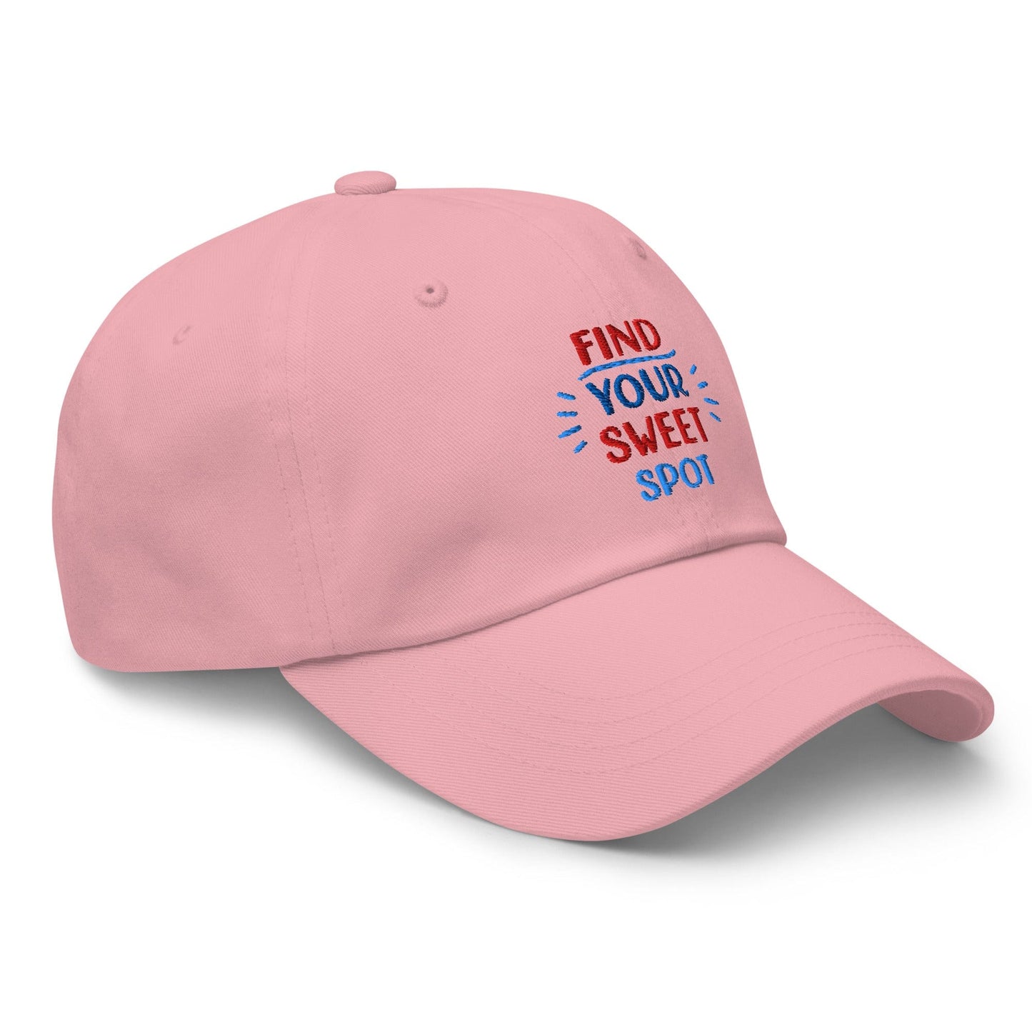 Find Your Sweet Spot Embroidered Golf Cap - Funny Golf Tee by Swing Epic