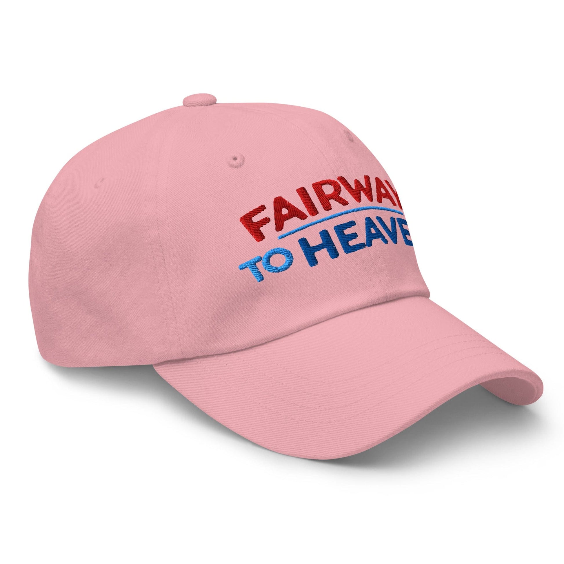 Fairway To Heaven Fun Spirit Embroidered Golf Cap - Funny Golf Tee by Swing Epic