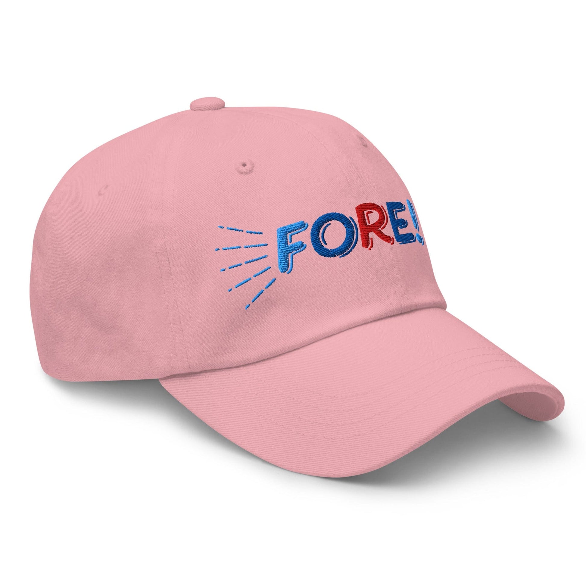 FORE! Quirky Embroidered Golf Cap - Funny Golf Tee by Swing Epic