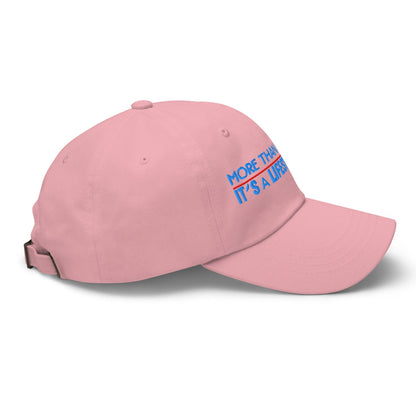 More Than a Game It's a Lifestyle Embroidered Golf Cap - Funny Golf Tee by Swing Epic