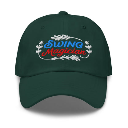Swing Magician Fun Embroidered Golf Cap - Funny Golf Tee by Swing Epic