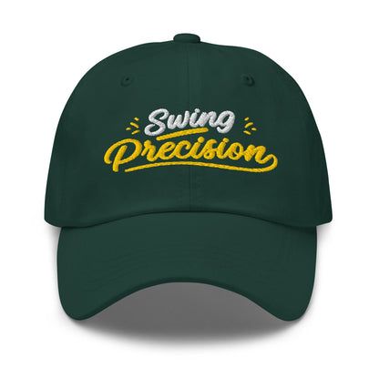 Swing Precision Embroidered Golf Cap - Funny Golf Tee by Swing Epic
