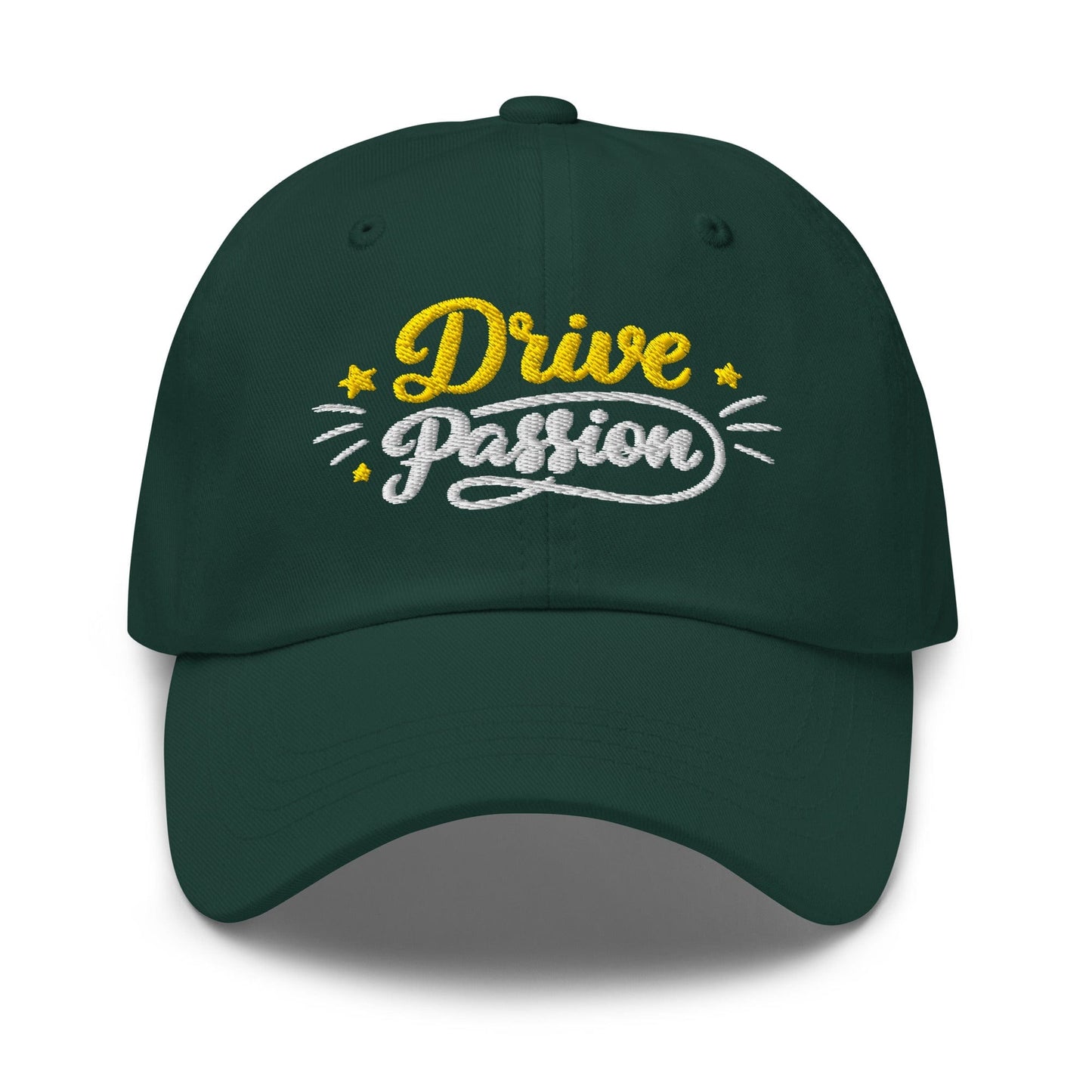 Drive Passion Stars Charming Stylish Embroidered Golf Cap - Funny Golf Tee by Swing Epic