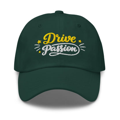 Drive Passion Stars Charming Stylish Embroidered Golf Cap - Funny Golf Tee by Swing Epic