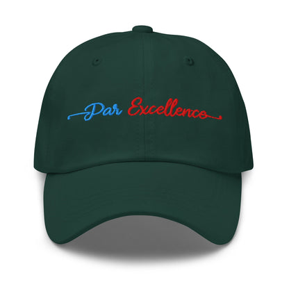 Par Excellence Embroidered Golf Cap - Funny Golf Tee by Swing Epic