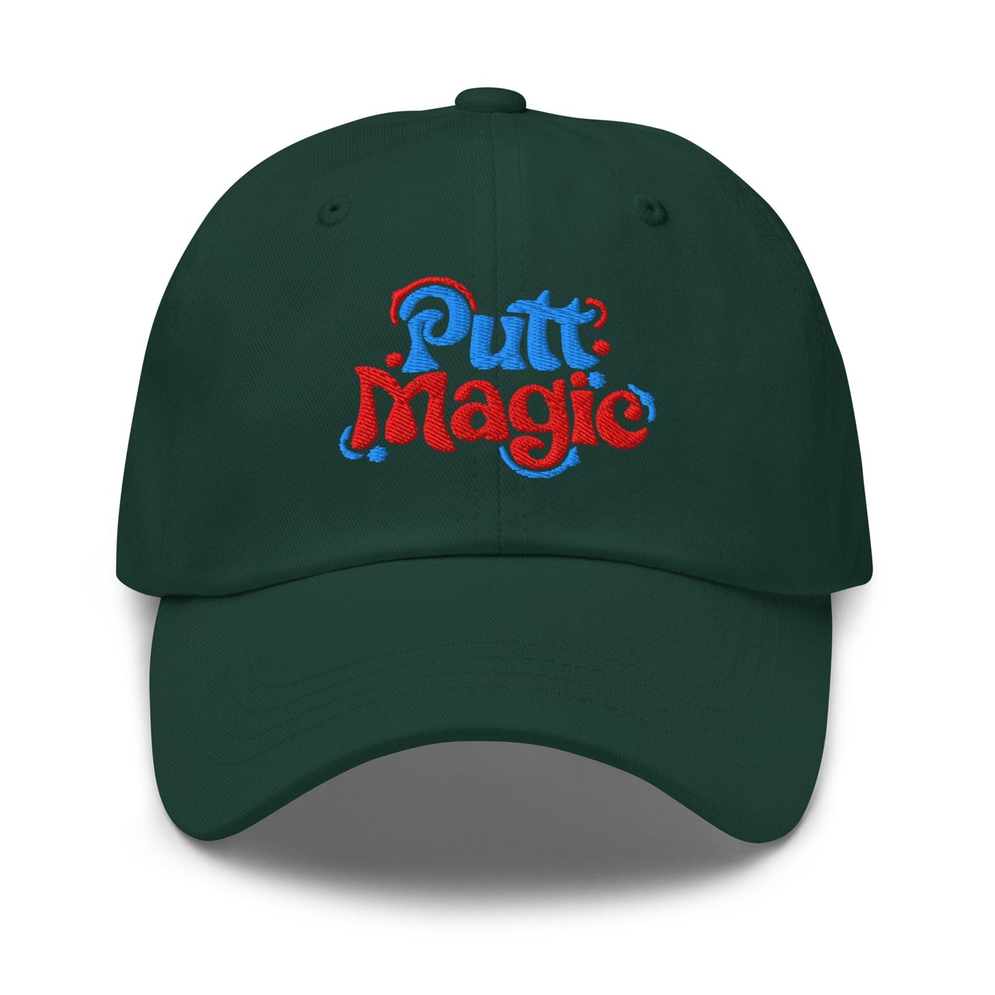 Putt Magic Quirky Embroidered Golf Cap - Funny Golf Tee by Swing Epic