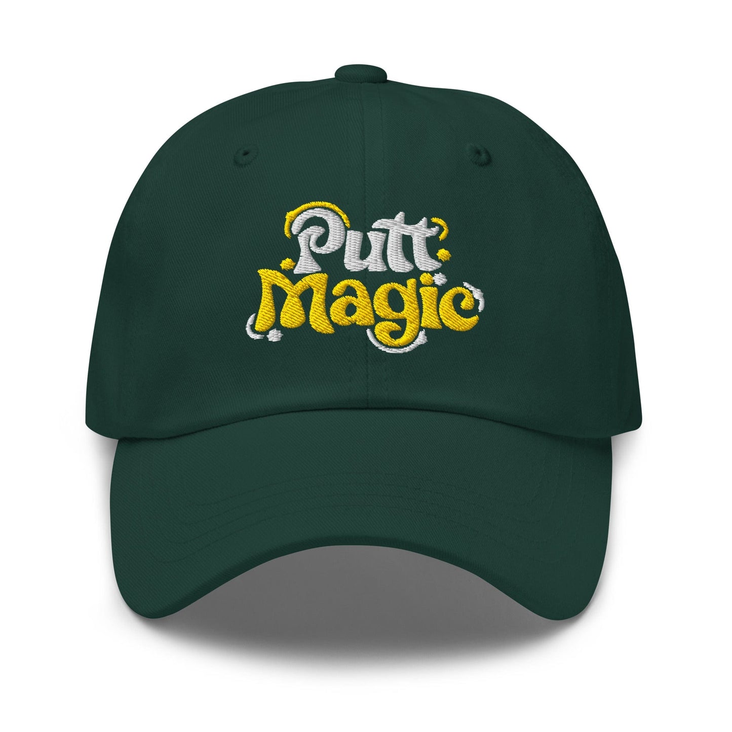 Putt Magic Embroidered Golf Cap - Funny Golf Tee by Swing Epic