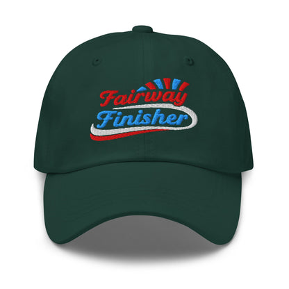 Fairway Finisher Embroidered Golf Cap - Funny Golf Tee by Swing Epic