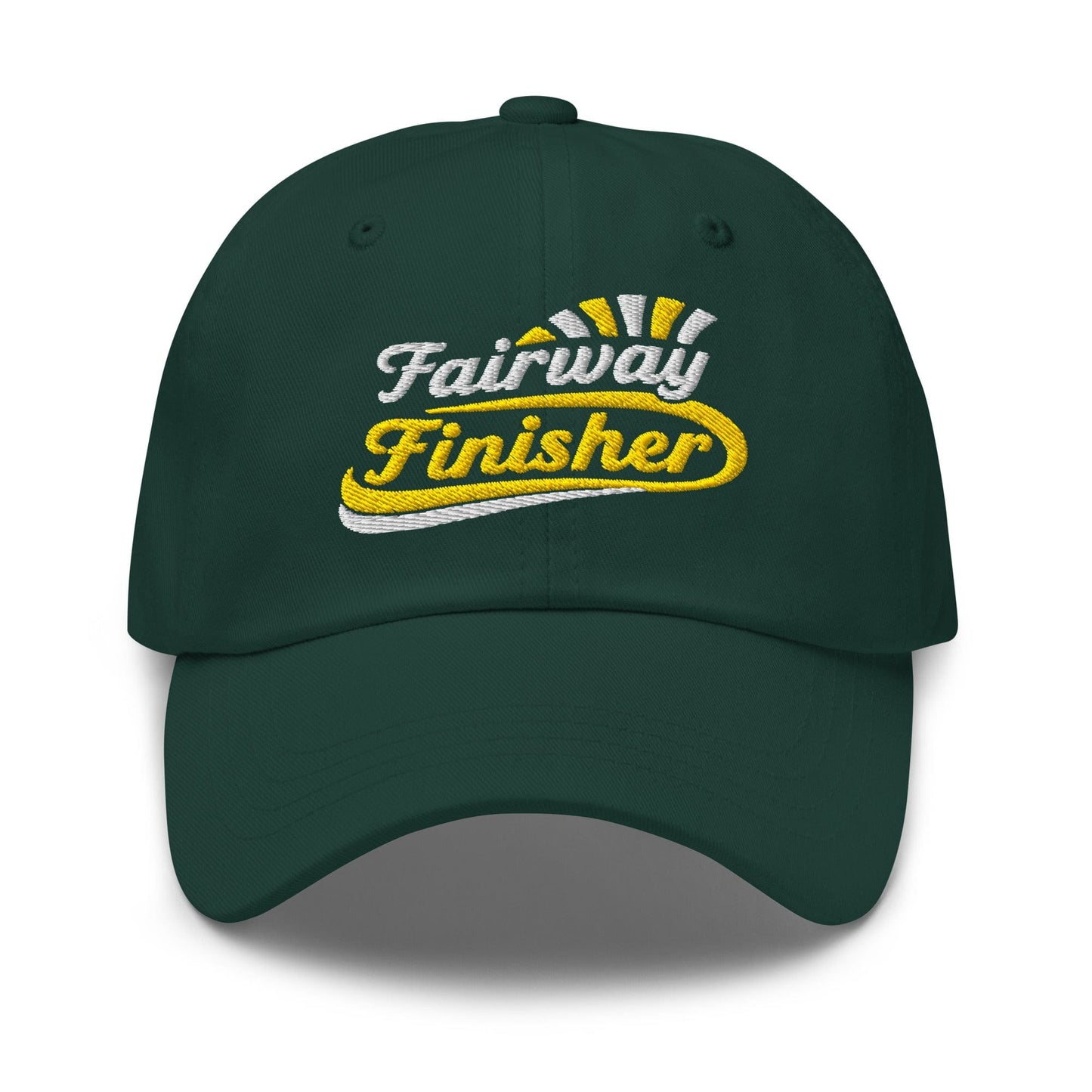 Fairway Finisher Embroidered Golf Cap - Funny Golf Tee by Swing Epic