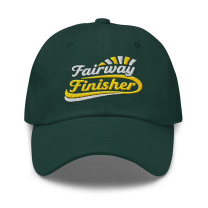 Fairway Finisher Embroidered Golf Cap - Funny Golf Tee by Swing Epic