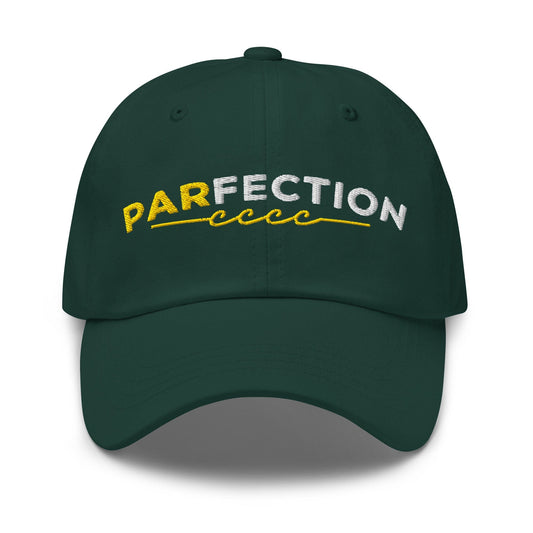 Parfection Fun Embroidered Golf Cap - Funny Golf Tee by Swing Epic