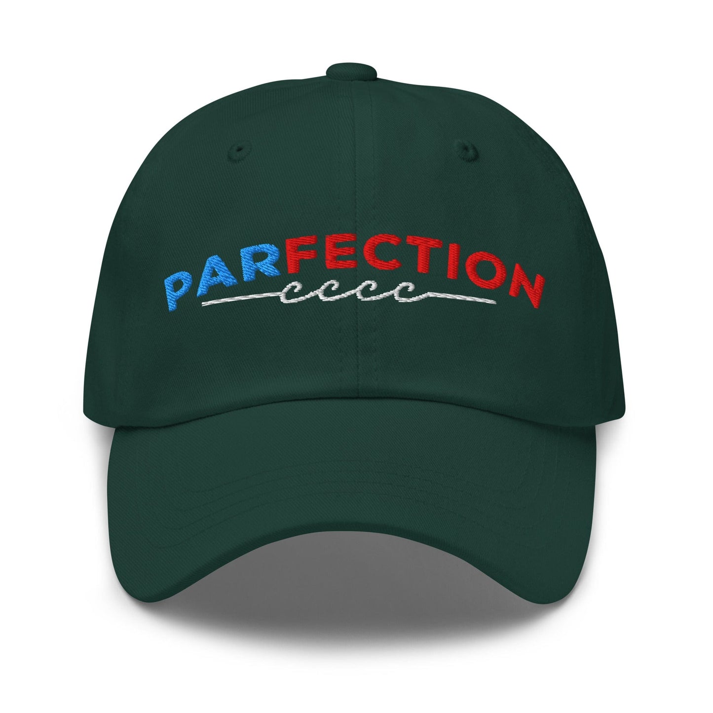 Parfection Fun Embroidered Golf Cap - Funny Golf Tee by Swing Epic