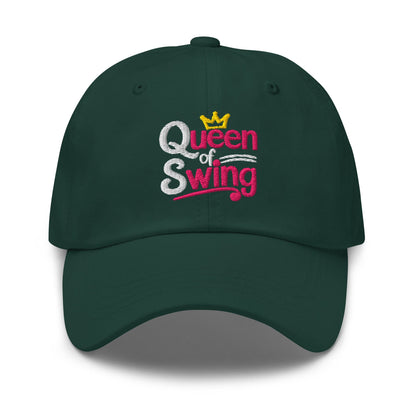 Queen of Swing Embroidered Golf Cap - Funny Golf Tee by Swing Epic