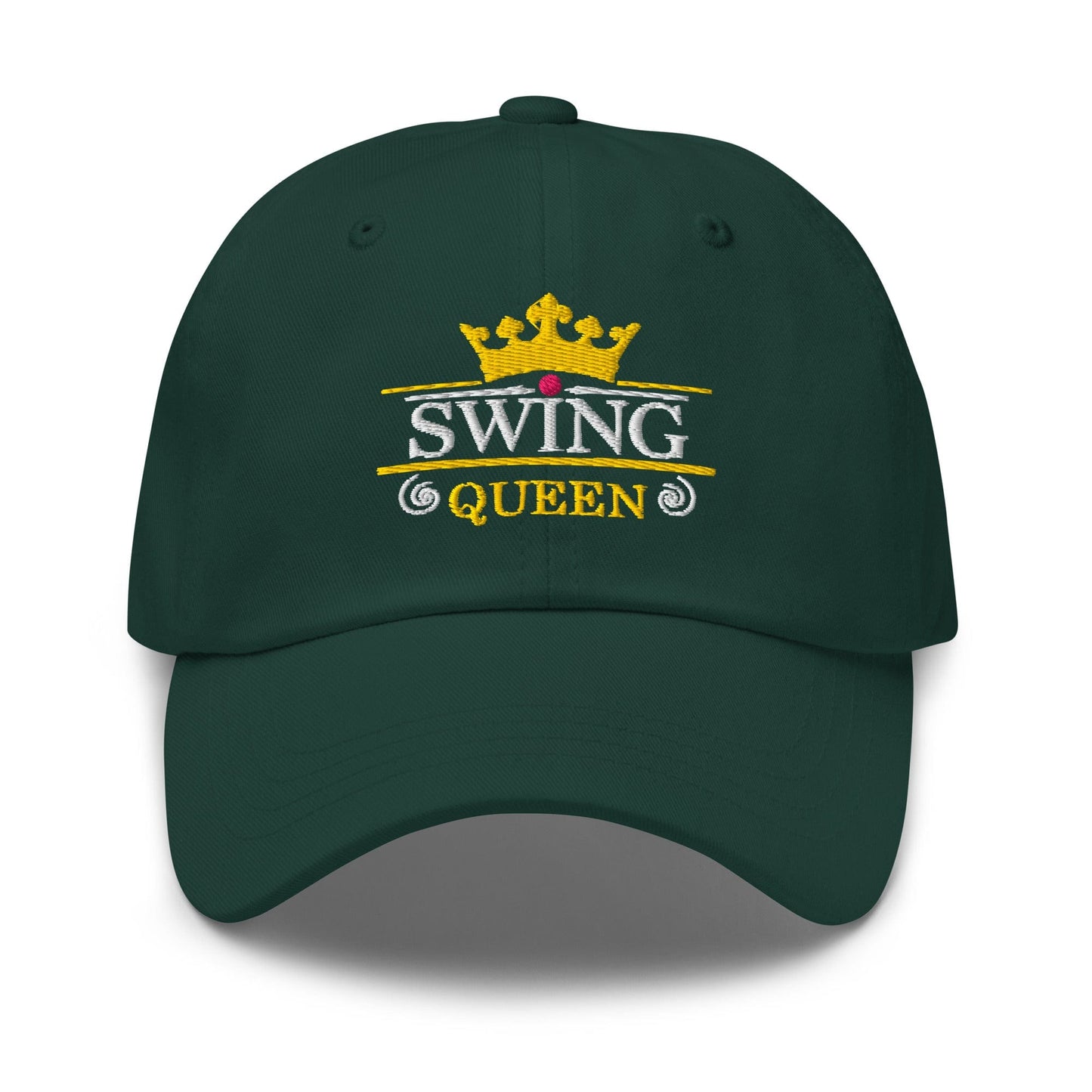 Swing Queen Embroidered Golf Cap - Funny Golf Tee by Swing Epic