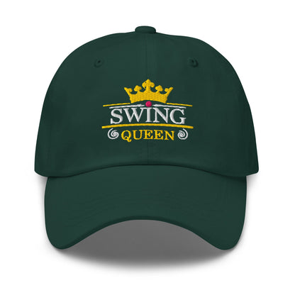 Swing Queen Embroidered Golf Cap - Funny Golf Tee by Swing Epic