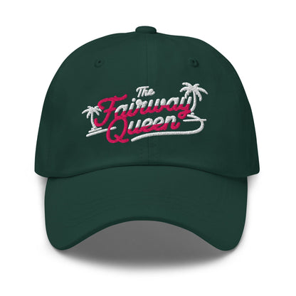 The Fairway Queen Embroidered Golf Cap - Funny Golf Tee by Swing Epic